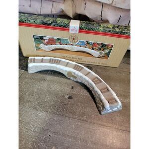 Hallmark 1991 train trestle display stand Xmas‎ decor